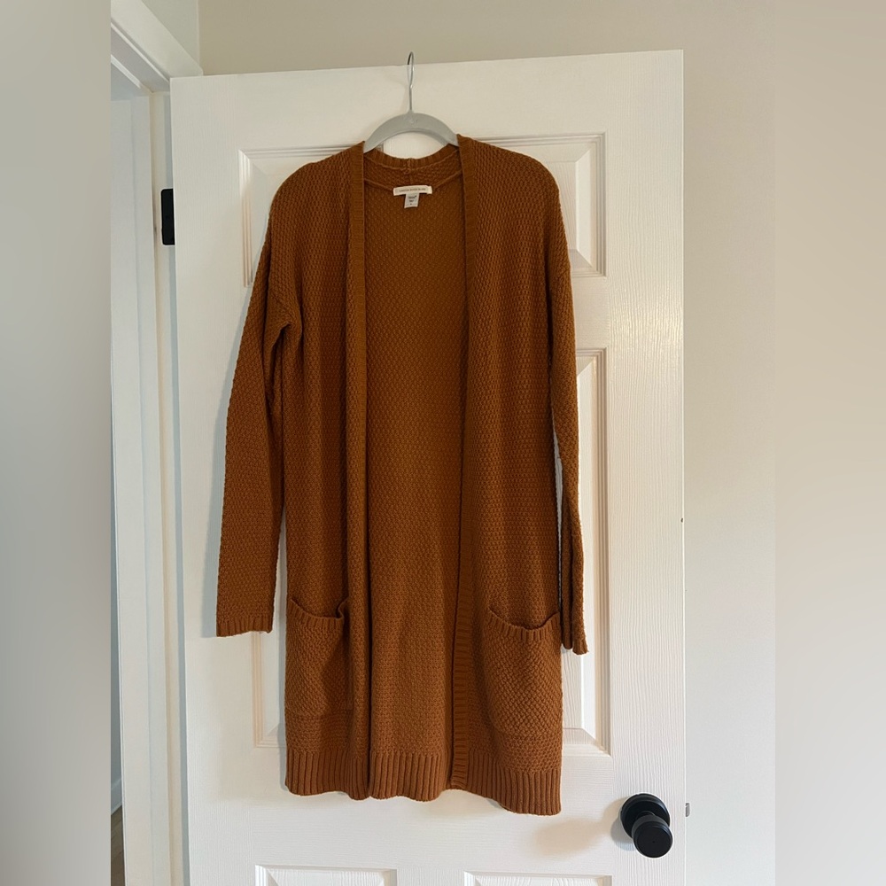 Brown Cardigan Sweater